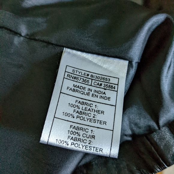 BB Dakota Black Leather Jacket - Picture 4 of 5